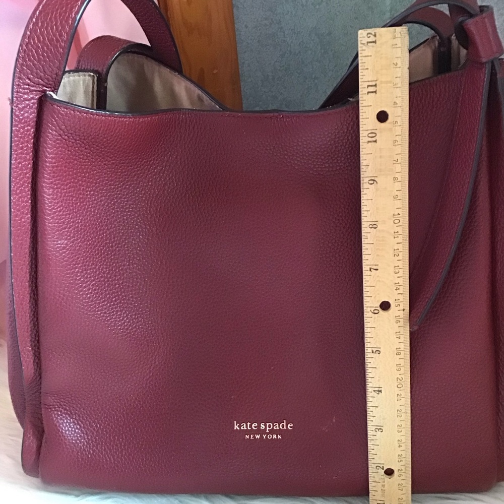 Kate spade Knott Lrg pebble leather shoulder bag - Picture 6 of 16